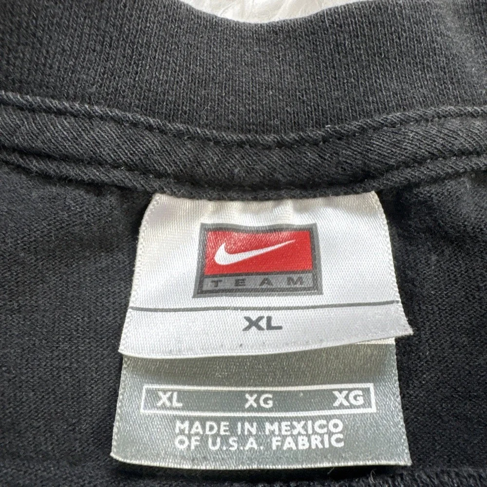 Rare! Vintage 90's Rutgers Scarlet Knights Shirt Nike Team‎ Center Swoosh Men XL